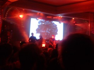 Interpol in a familiar red setting