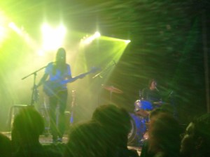 Justin and Danny exploding in light