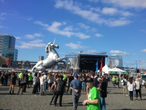 The mascot for Project Pabst and Scotland's national animal.