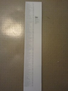 The entire list of expenses, which can be read after unfolding the album cover.