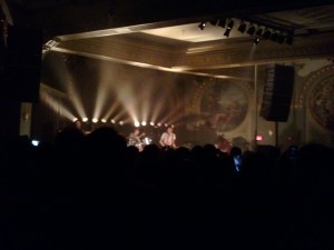 Standing amid the oldest all-ages section ever.