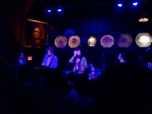 Deciding on an encore song.