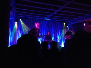 A colorful view of the band