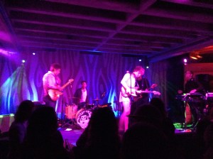 The band opened for themselves as a Stereolab tribute band, "Stereolad".